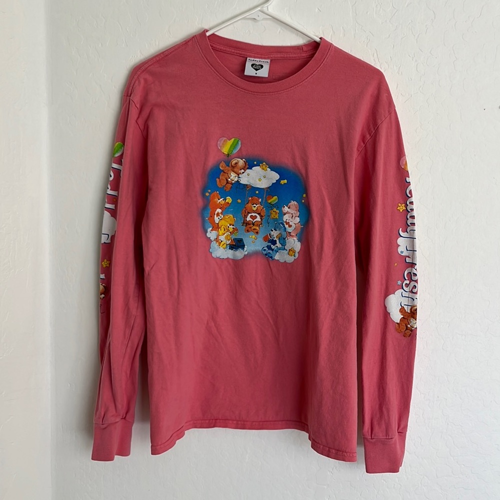 Teddy Fresh Unisex Long Sleeve Care Bear Graphic Tee